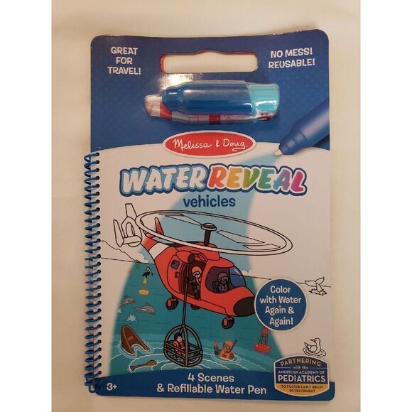 Melissa and Doug Water Reveal Vehicles - Picture 1 of 8